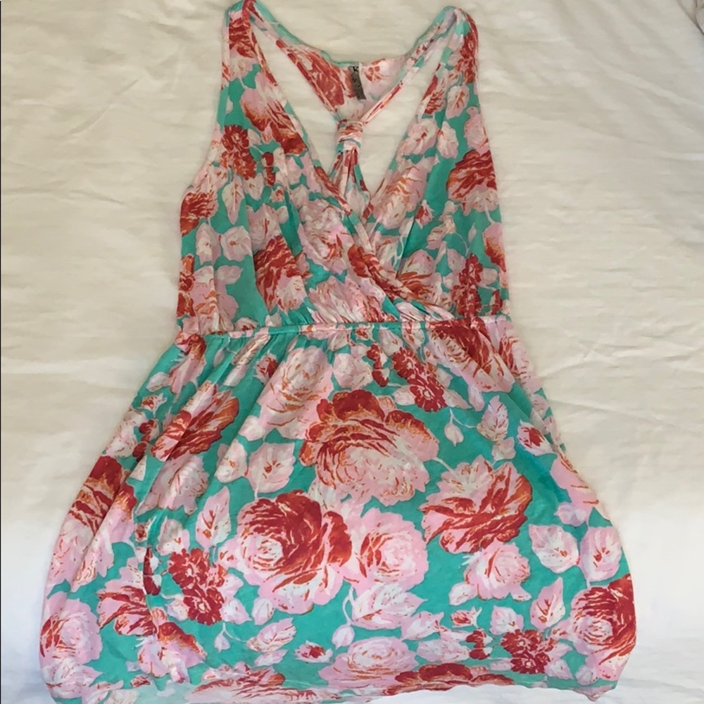 Floral light dress